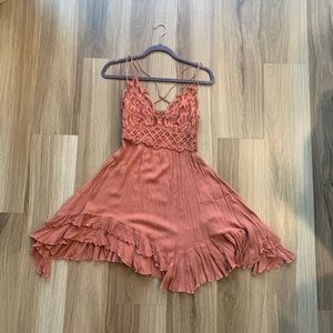 Free People Adella Slip Dress
